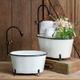 Set of Two Clawfoot Tub Planter - CTW Home Collection 770093