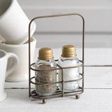 Salt and Pepper Carrier - Antique Brass - Box of 2 - CTW Home Collection 840123BA
