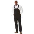 Men's Big & Tall Boulder Creek™ Denim Overalls by Boulder Creek in Black Denim (Size 58 38)