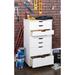 Croghan Eight Drawer Rolling Storage Cart by Linon Home Décor in White