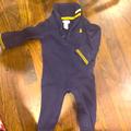 Polo By Ralph Lauren One Pieces | Boys Ralph Lauren Polo Onesie 9 Months | Color: Blue/Yellow | Size: 9mb