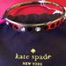 Kate Spade Jewelry | Kate Spade Gold Tone Bracelet With Pouch | Color: Black/Gold | Size: Os
