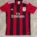 Adidas Shirts | Adidas Ac Milan Soccer Jersey | Color: Black/Red | Size: M