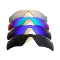 Galaxy Replacement Lenses For Oakley Radar Path Vented Sunglasses 4 Pairs Size: Regular