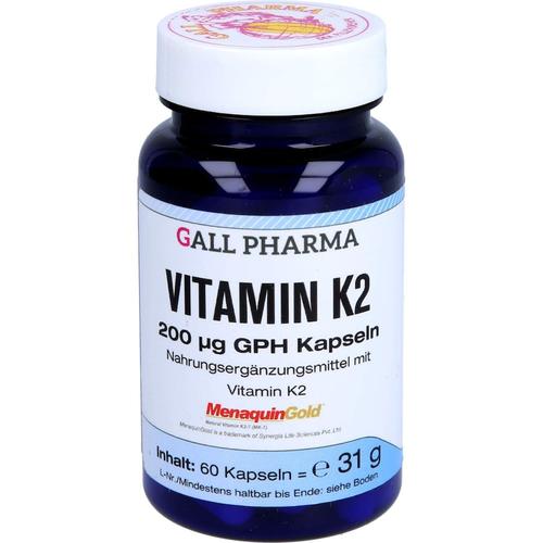Hecht-Pharma – VITAMIN K2 200 μg GPH Kapseln Vitamine