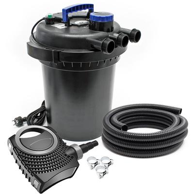 Sunsun - Komplettset: CPF-250 Teichdruckfilter bis 10000 l Teich mit 11W Teichklärer, NEO3800 Image