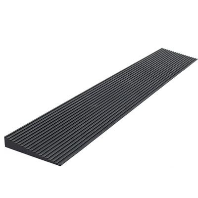 Wiltec Türschwellenrampe 900x140x15 mm für Rollstuhl & Rollator, schwarz, Rollstuhlrampe aus Image