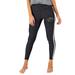 Women's Concepts Sport Charcoal/White Minnesota Wild Centerline Knit Leggings