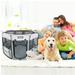 Jespet Soft-Sided Dog & Cat Exercise Playpen Fabric in Gray | 30 H x 61 W x 61 D in | Wayfair PPP-61SHGWY