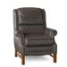 Birch Lane™ Sherry 36.5" Wide Faux Leather Standard Recliner Fade Resistant/Genuine Leather in Gray/Brown | 46 H x 36.5 W x 40 D in | Wayfair