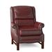 Birch Lane™ Sherry 36.5" Wide Faux Leather Standard Recliner Fade Resistant/Genuine Leather in Brown | 46 H x 36.5 W x 40 D in | Wayfair