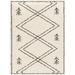 White 31 x 1.1 in Area Rug - Union Rustic Tana Geometric Black/Ivory Area Rug Polypropylene | 31 W x 1.1 D in | Wayfair