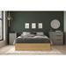 Latitude Run® Callanish Platform 3 Piece Bedroom Set Wood in Brown/Gray | Full/Double | Wayfair 610CC2522B004998B5407C78219C2EAF