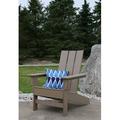 AllModern Ratcliff Adirondack Chair Plastic/Resin in Brown | 37 H x 29 W x 33.5 D in | Wayfair 460BBA6FC96941ED852A17237ED479FB