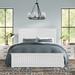 Three Posts™ Marquette Queen Solid Wood Platform Bed Wood in White | 50 H x 64.625 W x 82.5 D in | Wayfair 2B7A6E6146584E309DC5FA9C18A03912