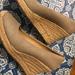 J. Crew Shoes | Jcrew Wedge Espadrilles | Color: Gold/Tan | Size: 8.5