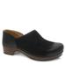 Dansko Brenna - Womens Euro 38 US 7.5 - 8 Black Slip On B