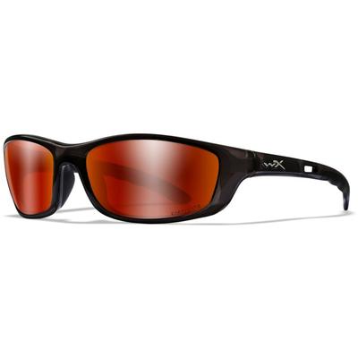 Wiley X P-17 - Captivate - Polarized Red Mirror/ Black Crystal Frame P-17R