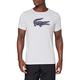 Lacoste Sport T-shirt, Homme, TH2042, Argent Chine/Marine, XL