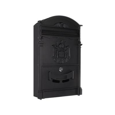 Rottner Briefkasten »Ashford« schwarz, 26x41x9 cm
