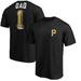 Men's Fanatics Branded Black Pittsburgh Pirates Number One Dad T-Shirt