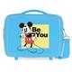 Disney Mickey and Friends Kulturbeutel, anpassbar, Blau, 29 x 21 x 15 cm, starr, ABS 9,14 l, 0,84 kg