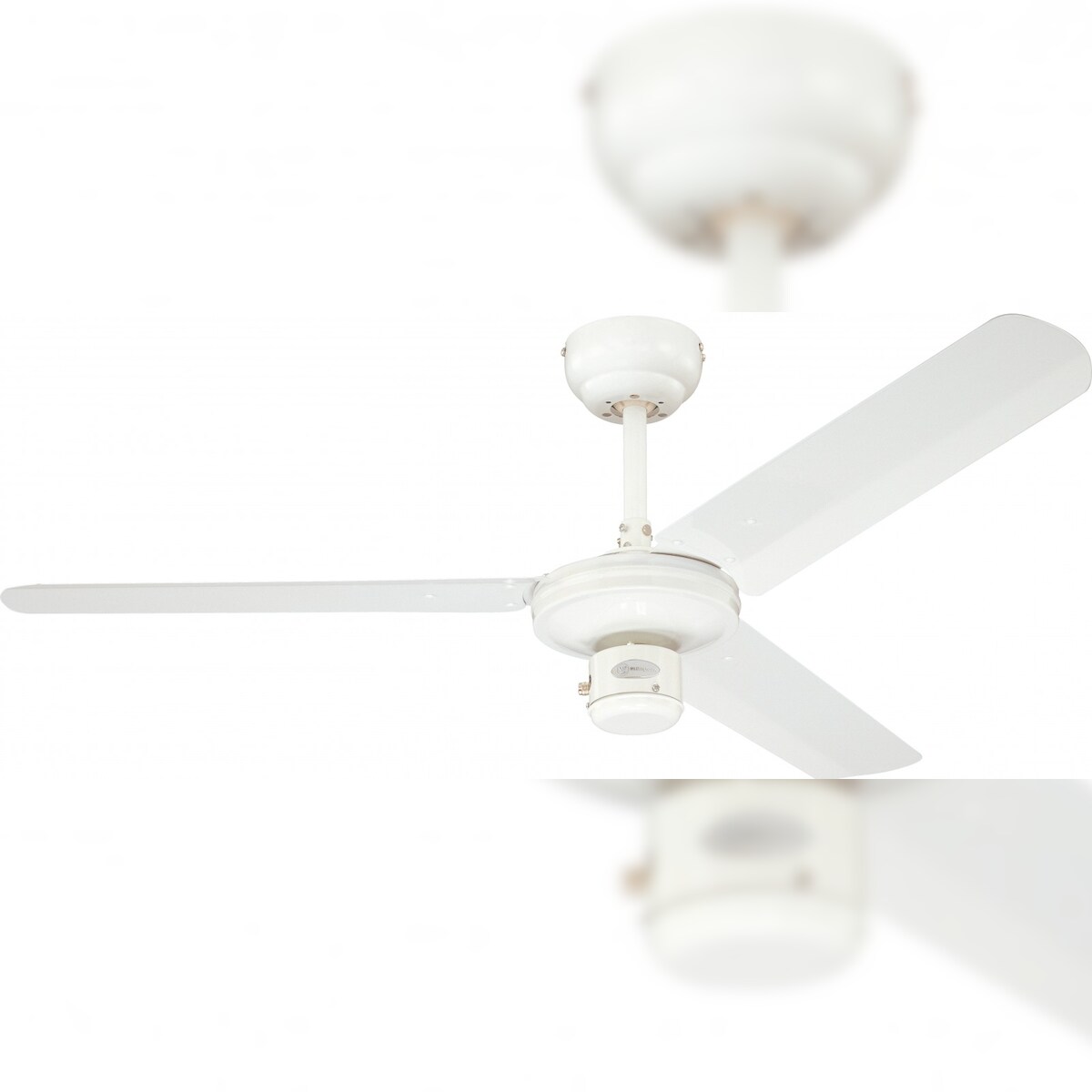 Westinghouse Deckenventilator Industrial 122 cm Weiß mit Zugkette 122 Image