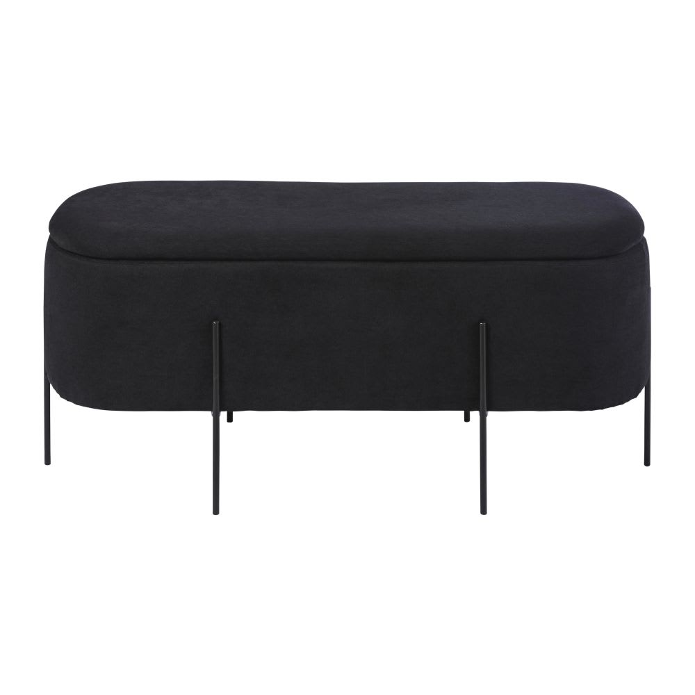Banquette coffre noire