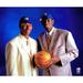 Darius Miles & Quentin Richardson LA Clippers Unsigned Hardwood Classics 2000 NBA Draft First Round Picks Photograph