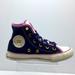 Converse Shoes | Little Girls Converse Canvas High Tops | Color: Blue/Pink | Size: 12.5g