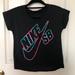 Nike Shirts & Tops | Girl’s Nike Skateboard Top | Color: Black/Blue | Size: Lg