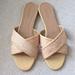J. Crew Shoes | J. Crew Criss Cross Sandals In Blush Pink. | Color: Pink | Size: 9