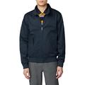 Ben Sherman Men's Classic Harrington Blouson Jacket Dark Navy Blue Large