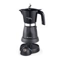 Ariete 1368 Moka Aroma Grande 4 to 6 cups Electric Moka Coffee Machine 480W Black