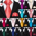 Erra. Wang-Ensemble de cravates pour hommes 16 styles rose pêche solide fête de mariage