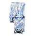 Men's Big & Tall Lightweight Cotton Jersey Pajama Pants by KingSize in Cool Blue Tie Dye (Size XL)