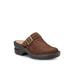 Women's Mae Mules by Eastland in Brown Suede (Size 7 M)