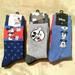 Disney Underwear & Socks | Disney Mickey Mouse Crews | Color: Blue/Red | Size: 61/2 To 10