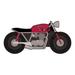 Fan Creations Motorcycle Cutout in Black/Gray/Red | 12 H x 12 W x 0.25 D in | Wayfair N2008-ARI