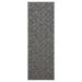 White 36 x 0.5 in Area Rug - Ebern Designs Ganimete Geometric Gray Indoor/Outdoor Area Rug Nylon | 36 W x 0.5 D in | Wayfair