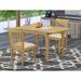 Winston Porter Valletta Butterfly Leaf Solid Wood Rubberwood Dining Set Wood in Brown | Wayfair A600B4C2237C40879F52352F46A1A4C0