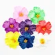 BIT.FLY 10PCS PE artificiel décorations BRICOLAGE fête d'été fête hawaii hibiscus hibiscus chapeaux