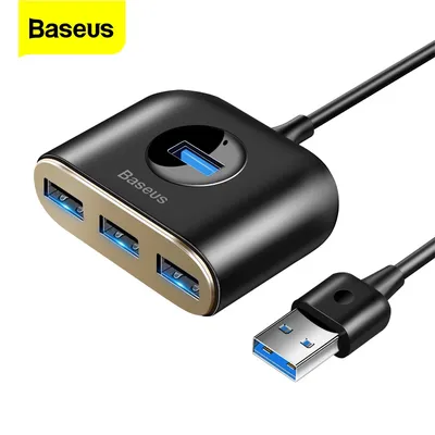 Bas192.- HUB USB 3.0 2.0 4 ports externe A vers A adaptateur OTG haute vitesse pour ordinateur