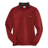 Columbia Shirts | Columbia Mens Pullover Sweatshirt Size Xl Dark Red | Color: Orange/Red | Size: Xl