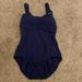 Nike Swim | Nike Navy One Piece Swimsuit | Color: Blue | Size: 10