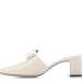 Gucci Shoes | Gucci Women's Crystal G Mules | Color: Cream/White | Size: 7