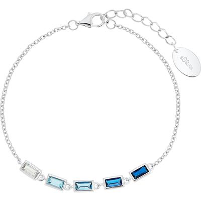 s.Oliver - Armband 925er Silber Armbänder & Armreife 1 ct Damen