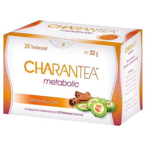 Charantea metabolic Zimt Kräutertee Filterbeutel 20 St Beutel