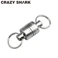 CrazyShlavabo-Filet magnétique pour la pêche à la mouche coque en aluminium outils de pêche