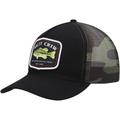Men's Salty Crew Black/Camo Bigmouth Trucker Snapback Hat